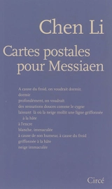 Cartes postales pour Messiaen - Li Chen