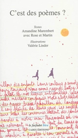 C'est des poèmes ? - Amandine Marembert