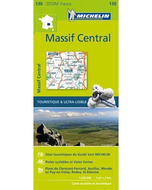 CARTE ZOOM MASSIF CENTRAL - Collectif