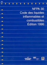 Code des liquides inflammables et combustibles : NFPA 30 - National Fire Protection Association