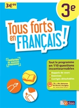 Tous forts en français ! 3e - Françoise Nicolas