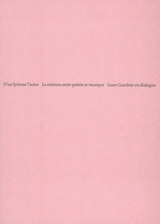 D'un lyrisme l'autre : la création entre poésie et musique