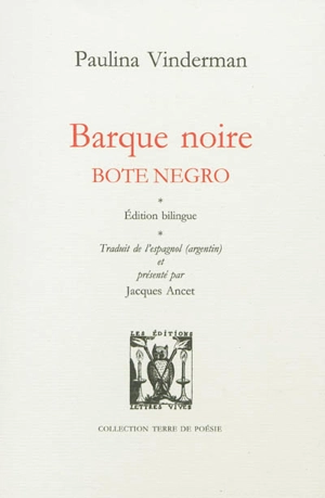 Barque noire. Bote negro - Paulina Vinderman