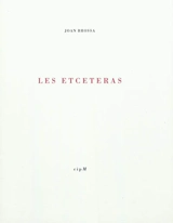 Les etceteras - Joan Brossa