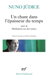 Un chant dans l'épaisseur du temps. Méditation sur des ruines - Nuno Judice
