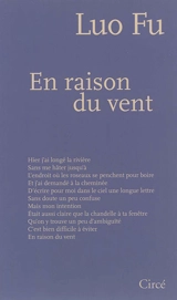 En raison du vent - Fu Luo