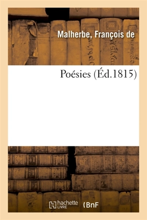 Poésies - François de Malherbe