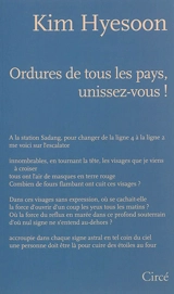 Ordures de tous les pays, unissez-vous ! - Hyesoon Kim