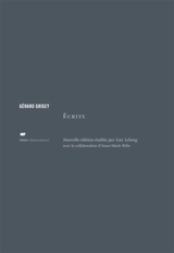 Ecrits - Gérard Grisey