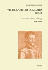 Vie de Lambert Lombard (1565) - Dominicus Lampsonius