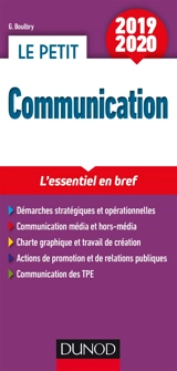 Le petit communication 2019-2020 : l'essentiel en bref - Gaëlle Boulbry