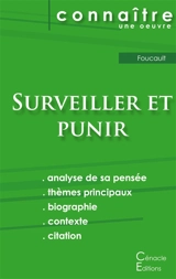 Fiche de lecture Surveiller et Punir de Michel Foucault (Analyse philosophique de référence et résumé complet) - Foucault, Michel