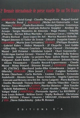 2e Biennale internationale de poésie visuelle, Ille-sur-Têt, France, juillet août 2015 - Biennale internationale de poésie visuelle (2 ; 2015 ; Ille-sur-Têt, Pyrénées-Orientales)