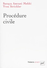 Procédure civile - Soraya Amrani-Mekki