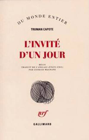 L'invité d'un jour - Truman Capote