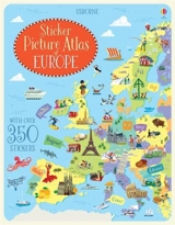 Sticker Picture Atlas of Europe - Jonathan Melmoth