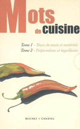 Mots de cuisine