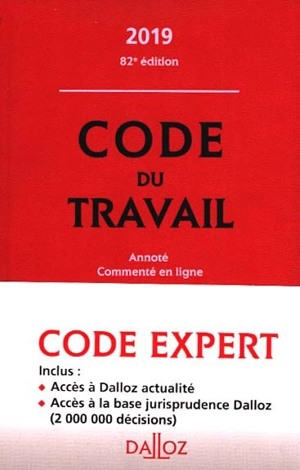 Code du travail 2019