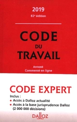 Code du travail 2019