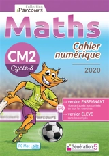 Cahier numérique : maths CM2, cycle 3 : PC-Mac, site - Katia Hache