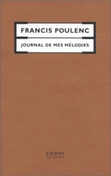 Journal de mes mélodies - Francis Poulenc