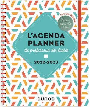 L'agenda planner de professeur des écoles 2022-2023 - Jeanne