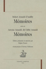 Mémoires. Mémoires