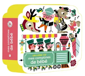 Comptines pour bébé : un livre-CD - Amy Blay