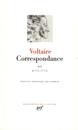 Correspondance. Vol. 12. Janvier 1775-juin 1777 - Voltaire