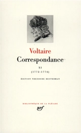 Correspondance. Vol. 11. Juillet 1772-décembre 1774 - Voltaire