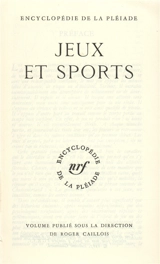 Jeux et sports - Roger Caillois