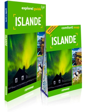 Islande : guide + carte - Justyna Bajer