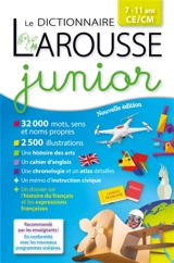 Le dictionnaire Larousse junior, 7-11 ans, CE-CM