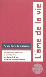 L'âme de la vie. Nefech ha-haïm - Hayyim de Volozhyn
