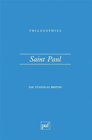 Saint Paul - Stanislas Breton