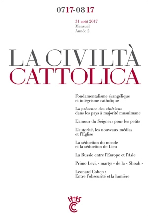 Civiltà cattolica (La), n° 7-8 (2017)