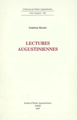 Lectures augustiniennes - Goulven Madec