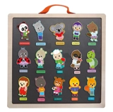 Les émotions : mes aimants en bois - Virginie Hanna