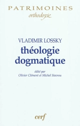 Théologie dogmatique - Vladimir Lossky