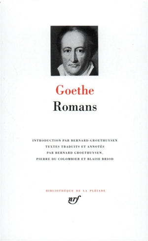 Romans - Johann Wolfgang von Goethe