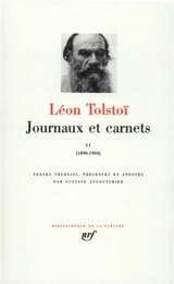 Journaux et carnets. Vol. 2. 1890-1904 - Léon Tolstoï