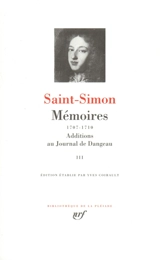 Mémoires. Vol. 3. 1707-1710 - Louis de Rouvroy duc de Saint-Simon