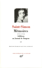 Mémoires. Vol. 4. 1711-1714 - Louis de Rouvroy duc de Saint-Simon