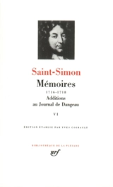 Mémoires. Vol. 6. 1716-1718 - Louis de Rouvroy duc de Saint-Simon