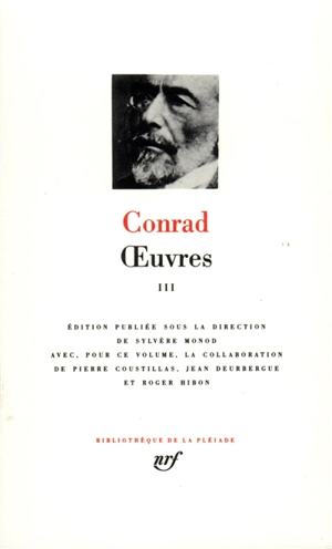 Oeuvres. Vol. 3 - Joseph Conrad