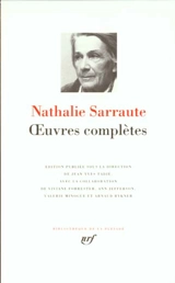 Oeuvres complètes - Nathalie Sarraute