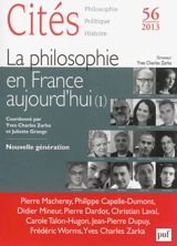 Cités, n° 56. La philosophie en France aujourd'hui (1)