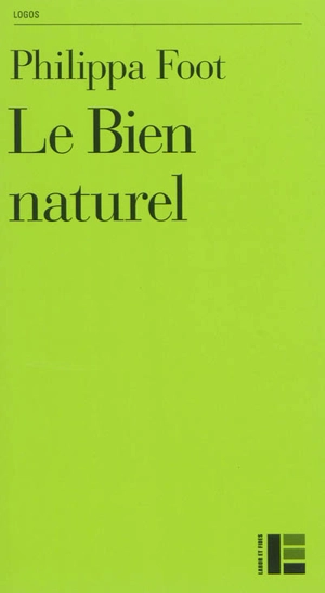 Le bien naturel - Philippa Ruth Foot