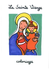 La sainte Vierge : coloriage - Abbaye Notre-Dame de Fontgombault