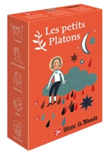 Coffret  orange 5 Petits Platons : Socrate, saint Augustin, Descartes, Kant et Lao-Tseu - Jean-Paul Mongin